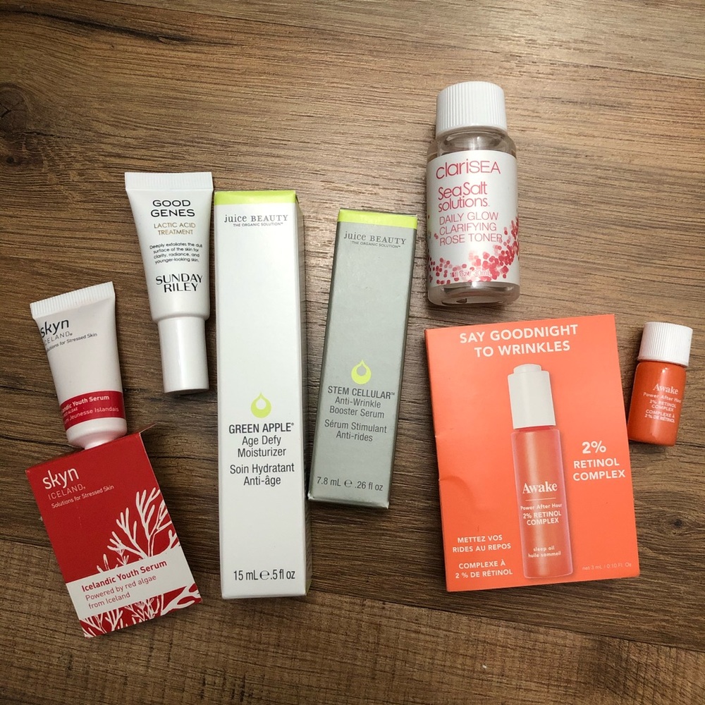 Cruelty free skincare samples